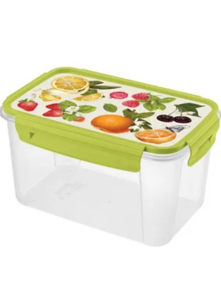 контейнер для продуктов с декором 1,,1л.