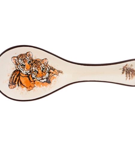 ПОДСТАВКА ПОД ЛОЖКУ "TIGER AMOUR" 25*9*3 СМ.